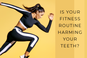 Pineville dentist, Dr. Gauthier at Today's Dental, advises on oral care impacts your exercise routine may have, and what to be wary of.